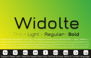 Widolte Bold Dem Font Download