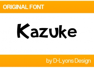 Kazuke Font Download
