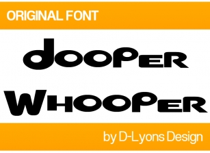 Dooper Whooper Font Download