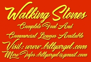 Waking Stones Font Download