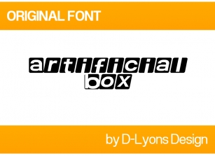 Artificial Box Font Download