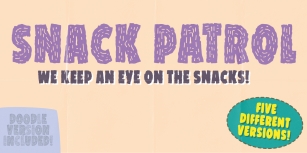 Snack Patrol DEMO Font Download