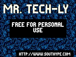 Mr Tech-Ly S Font Download