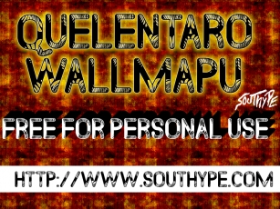 Quelentaro Wallmapu S Font Download