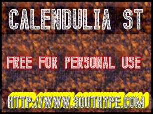 Calendulia S Font Download