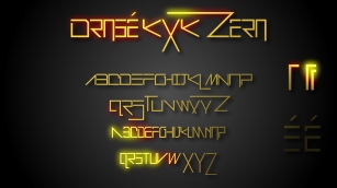 Drosé KXK Zer Font Download