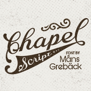 Chapel Scrip Font Download