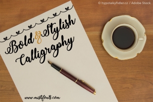 Bold  Stylish Calligraphy Font Download