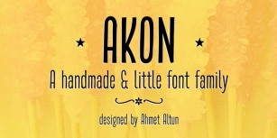 Akon Font Download