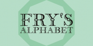 Fry's Alphabet Font Download