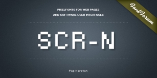 SCR-N Font Download