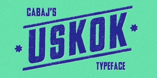 USKOK Font Download