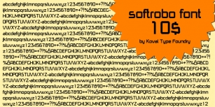 Softrobo Font Download