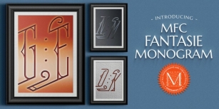MFC Fantasie Monogram Font Download