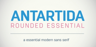 Antartida Rounded Essential Font Download
