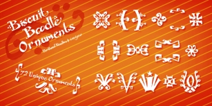 Biscuit Boodle Ornaments Font Download