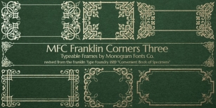 MFC Franklin Corners Three Font Download