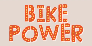 Bike Power Font Download
