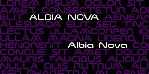 Albia Nova Font Download
