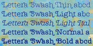 Lettera Swash Font Download