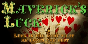Maverick's Luck Font Download