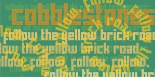 Cobblestones Font Download