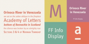 FF Info Display Font Download