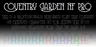 Coventry Garden NF Pro Font Download