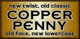 Copper Penny Font Download