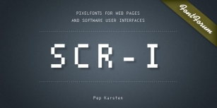 SCR-I Font Download