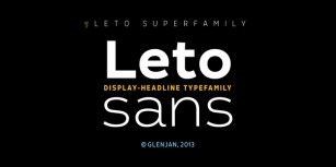 Leto Sans Font Download
