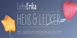LiebeErika Font Download