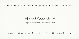 Frank Reaction Font Download