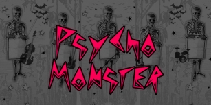 Psychomonster Font Download
