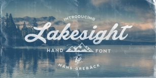 Lakesight Font Download
