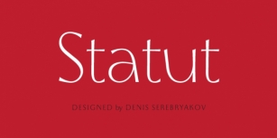 Statut Font Download