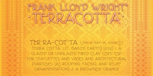 P22 FLLW Terracotta Font Download