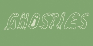 Groovy Ghosties Font Download
