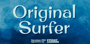 Original Surfer Pro Font Download