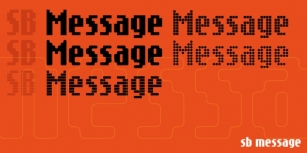 SB Message Font Download