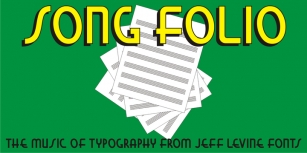 Song Folio JNL Font Download