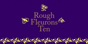 Rough Fleurons Font Download