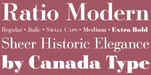 Ratio Modern Font Download