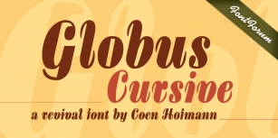 Globus Cursive Font Download