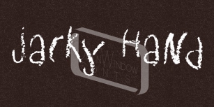Jacky Hand Font Download