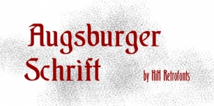 Augsburger Schrift Font Download