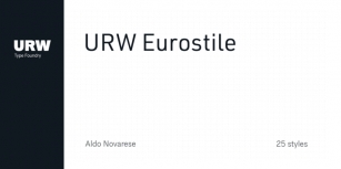 Eurostile Font Download
