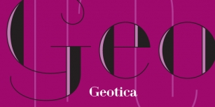 Geotica Font Download