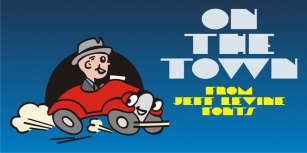 On The Town JNL Font Download