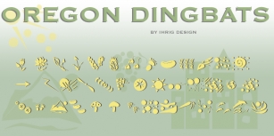 Oregon Dingbat Font Download